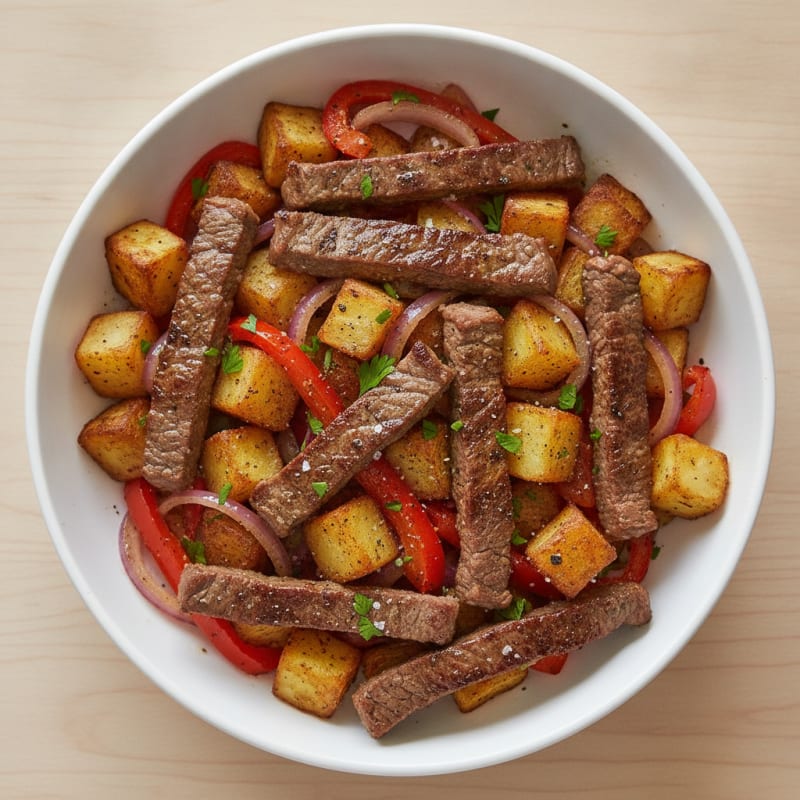 Hearty Steak and Potato Power Bowl