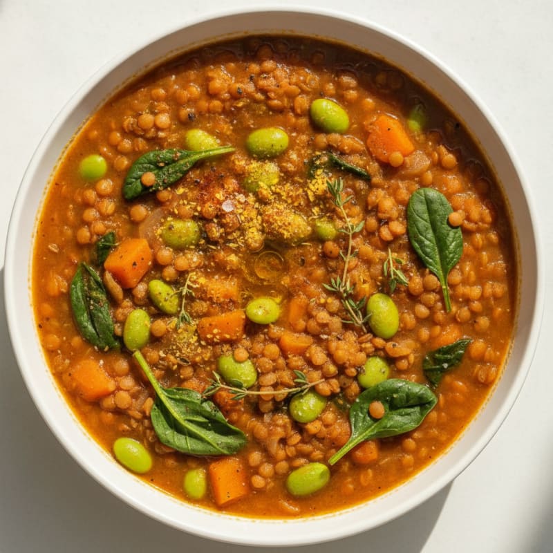 Hearty Lentil and Vegetable Stew