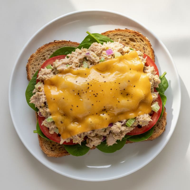 Classic Tuna Melt Sandwich