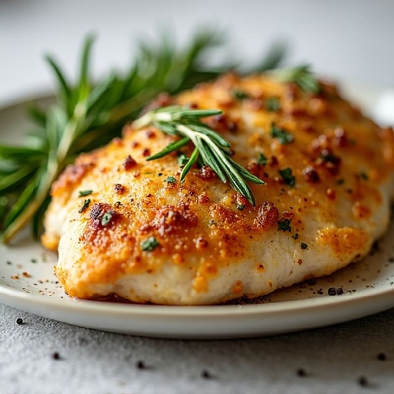 Herb-Crusted Pan Seared Chicken Breast