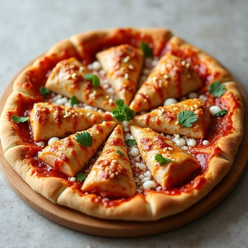 BBQ Chicken Pizza with Crispy Whole Wheat Crust