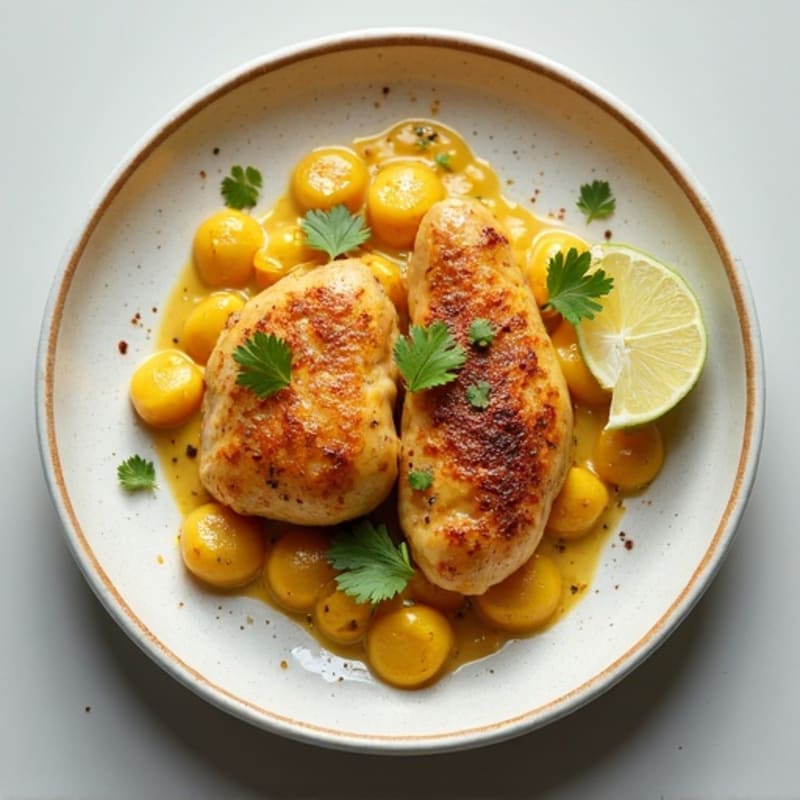 Creamy Coconut Butter Chicken with Aromatic Spices