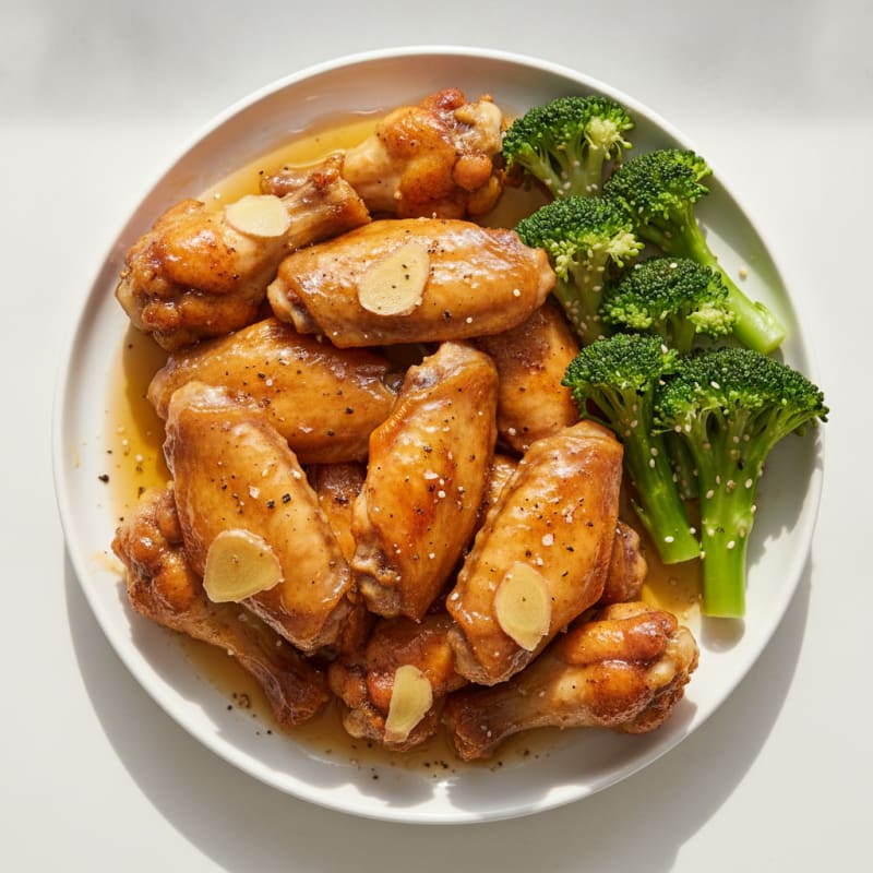 Honey-Glazed Chicken Wings