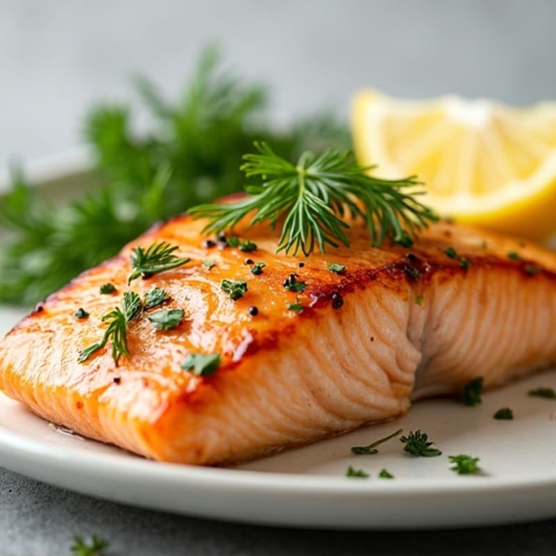 Lemon Herb Grilled Salmon