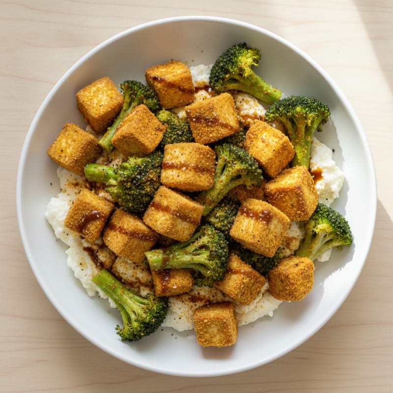 Nutritional Yeast Tofu Power Bowl