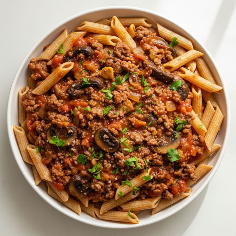 Savory Beef and Mushroom Ragu