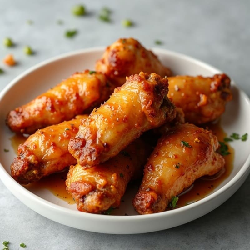 Crispy Baked Honey-Garlic Wings