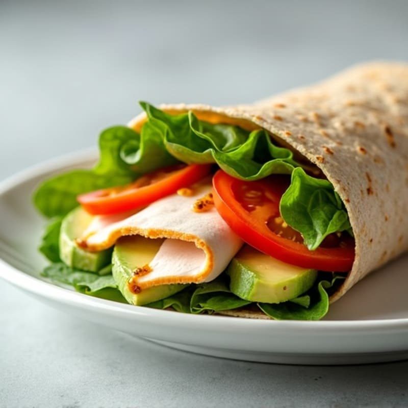 Fresh Turkey Avocado Wrap