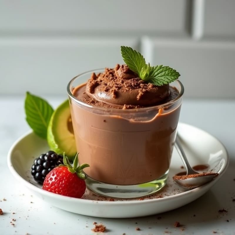 Creamy Chocolate Avocado Mousse