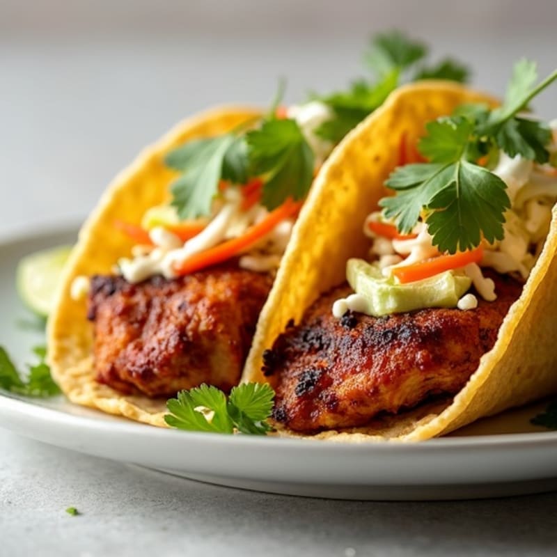 Crispy Slow-Cooked Pork Tacos with Zesty Slaw