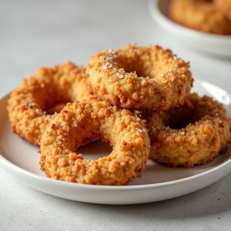 Protein-Packed Baked Maple Cinnamon Breakfast Rings
