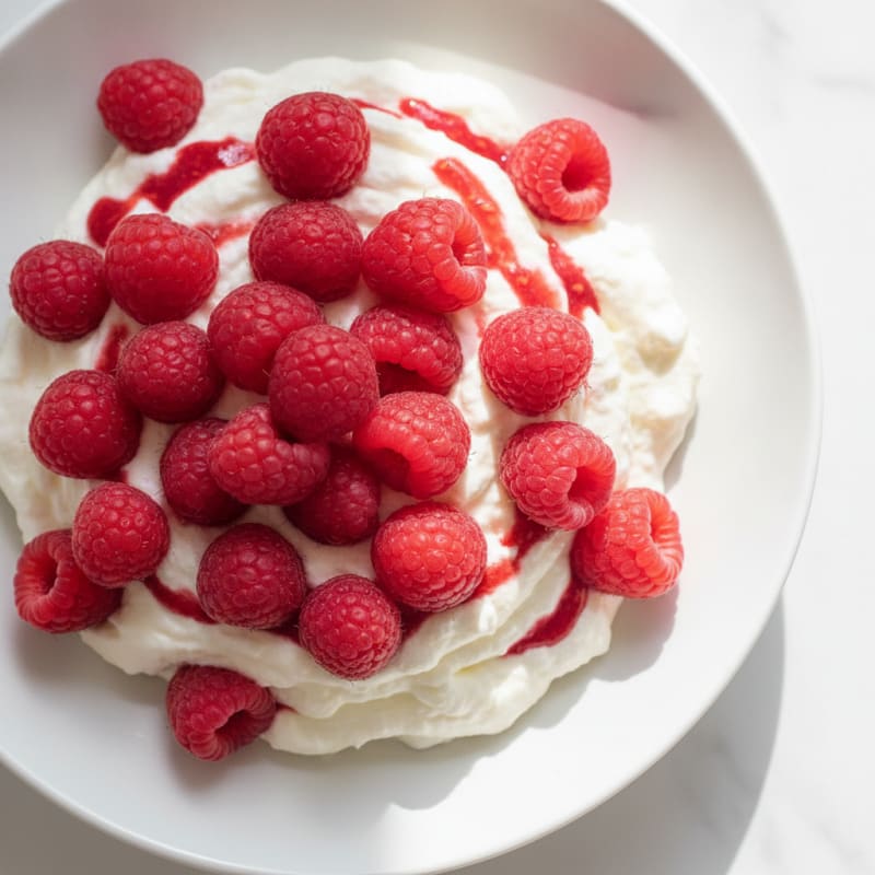 Silky Greek Yogurt Protein Mousse with Fresh Berries