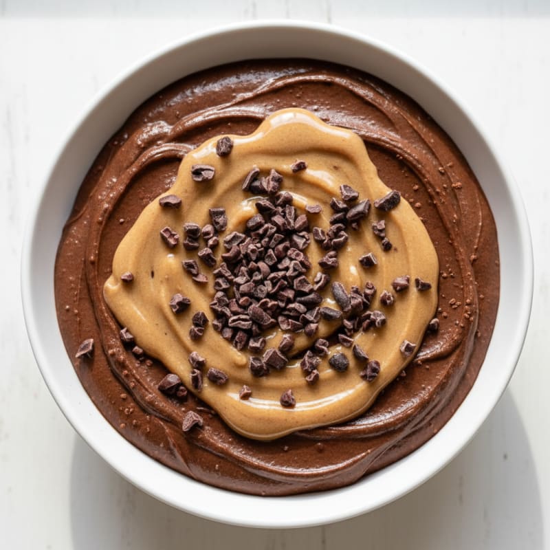 Silky Chocolate Protein Pudding with Greek Yogurt