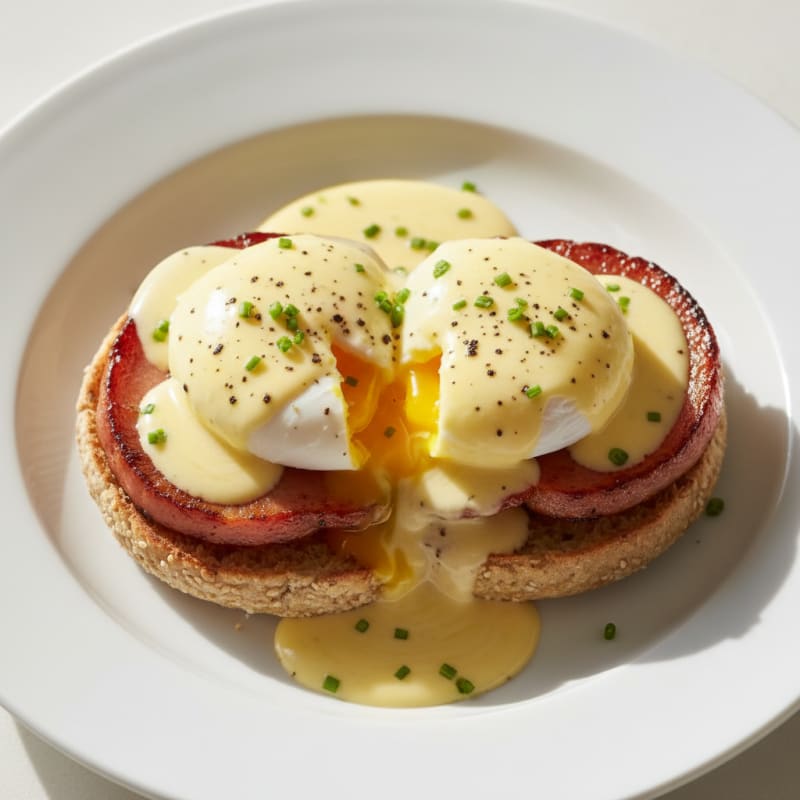 Classic Eggs Benedict with Hollandaise