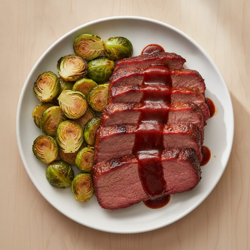 Smoky Texas Brisket with BBQ Glaze