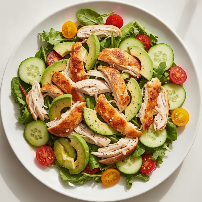 Rotisserie Chicken and Avocado Salad