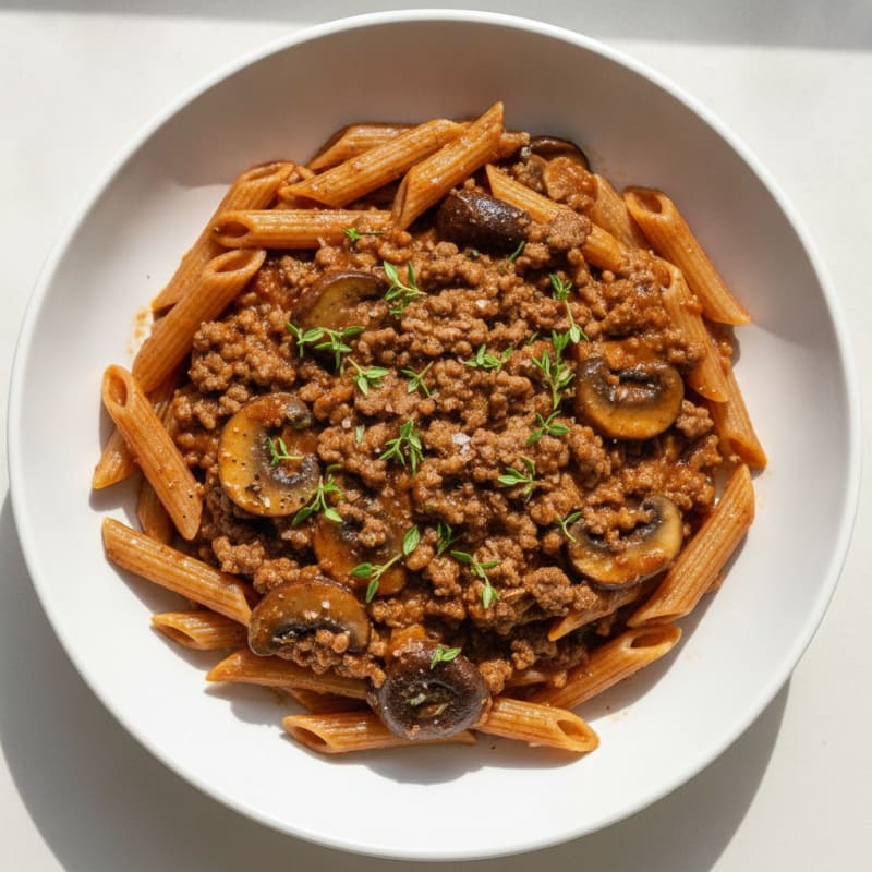Wagyu Beef and Mushroom Ragout