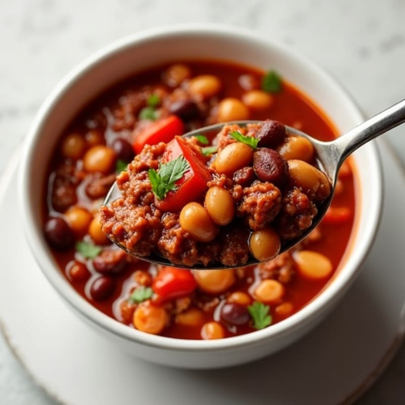 Lean Beef and Bean Hearty Chili