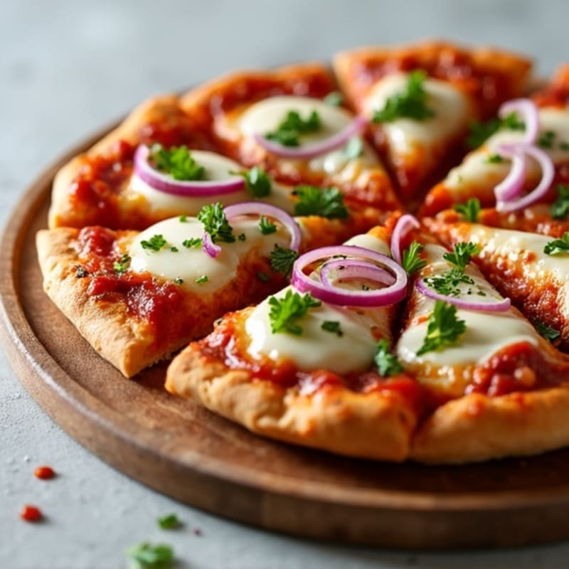 Crispy BBQ Chicken Flatbread Pizza
