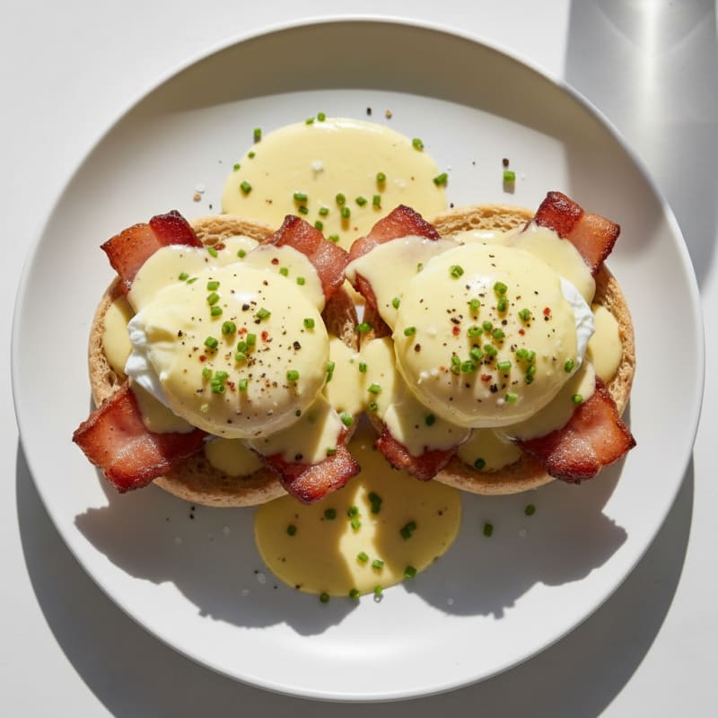 Classic Eggs Benedict with Hollandaise
