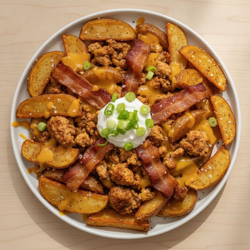 Loaded Bacon Cheddar Fries
