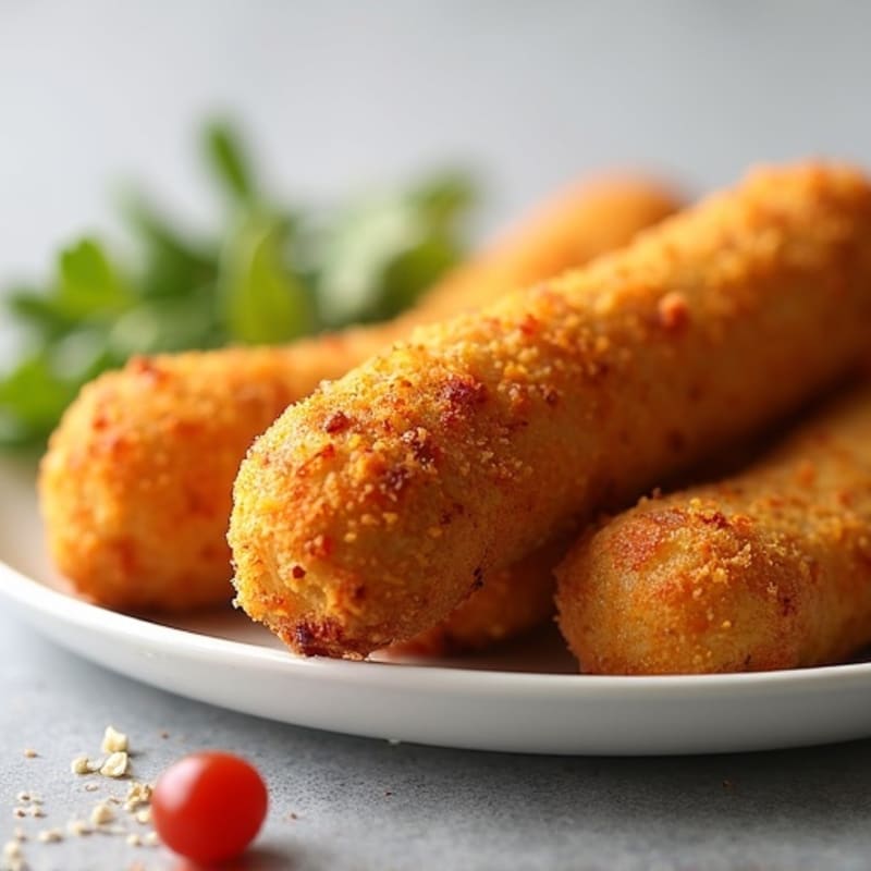 Crispy Baked Chicken Corn Dogs