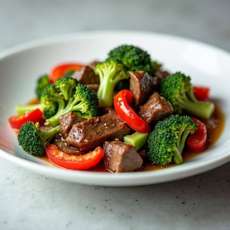 Savory Beef and Crisp Broccoli Stir-Fry