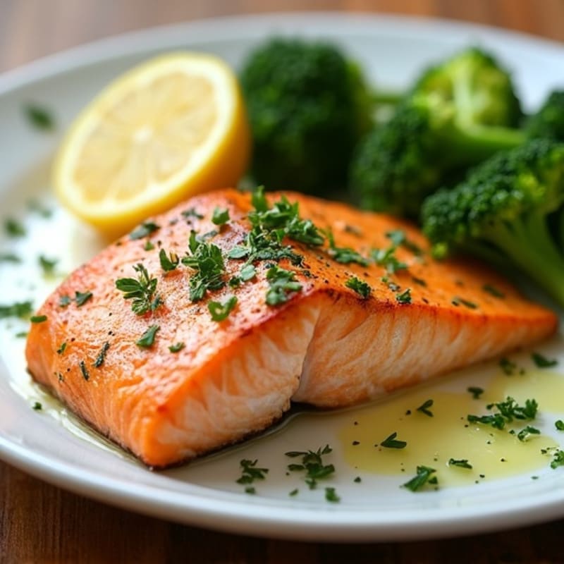 Lemon Herb Grilled Salmon