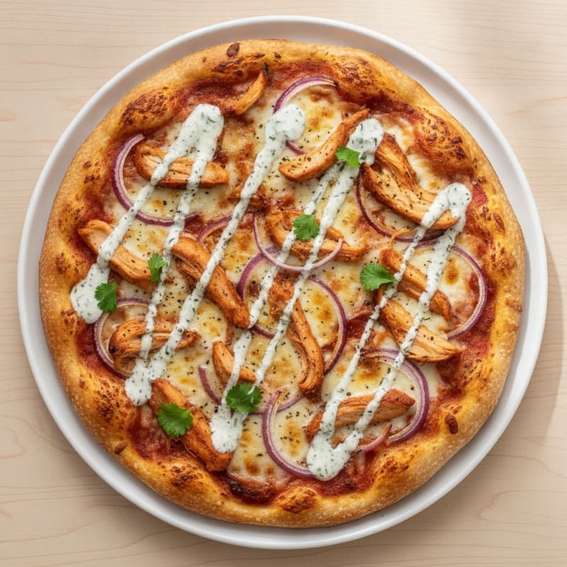 BBQ Ranch Chicken Pizza