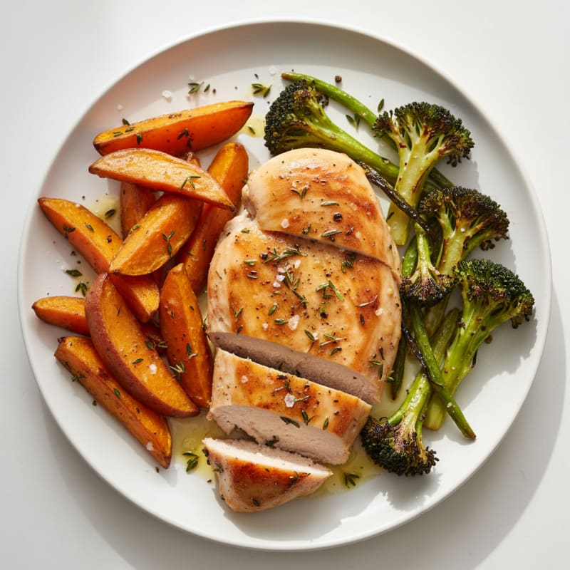 Garlic Herb Roasted Chicken Breast