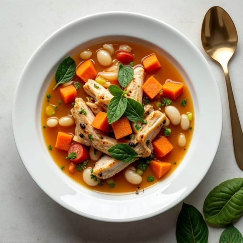 Hearty Chicken and Vegetable Soup