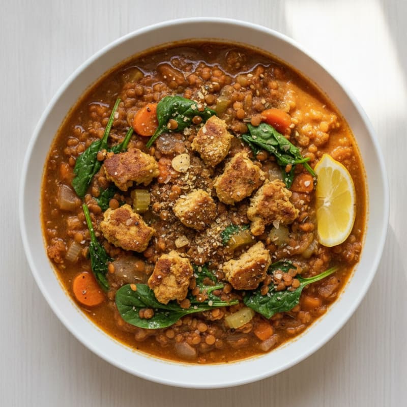 Hearty Lentil and Vegetable Stew