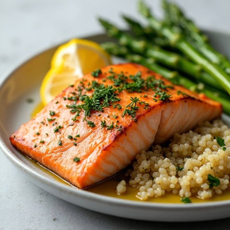 Lemon Herb Grilled Salmon
