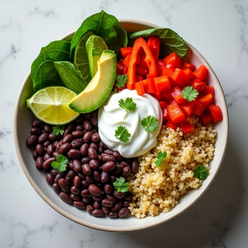Hearty Black Bean Burrito Bowl