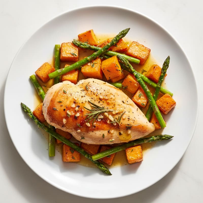 Garlic Herb Roasted Chicken