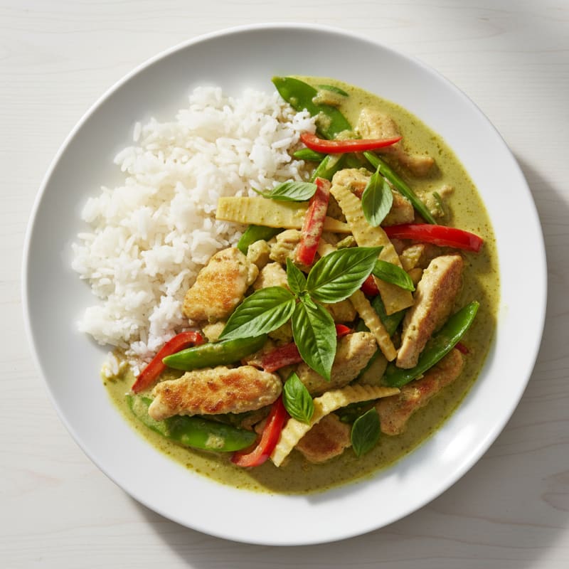 Creamy Thai Green Curry Chicken