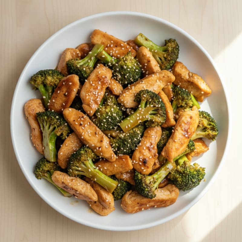 Teriyaki Chicken and Broccoli Stir-Fry