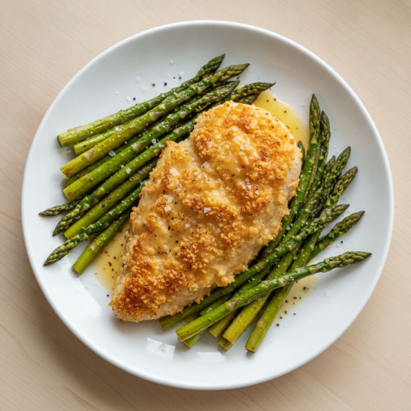 Parmesan-Crusted Chicken Breast