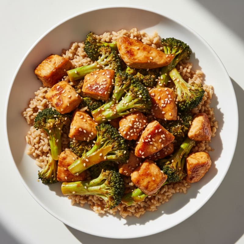 Teriyaki Chicken and Broccoli Stir-Fry