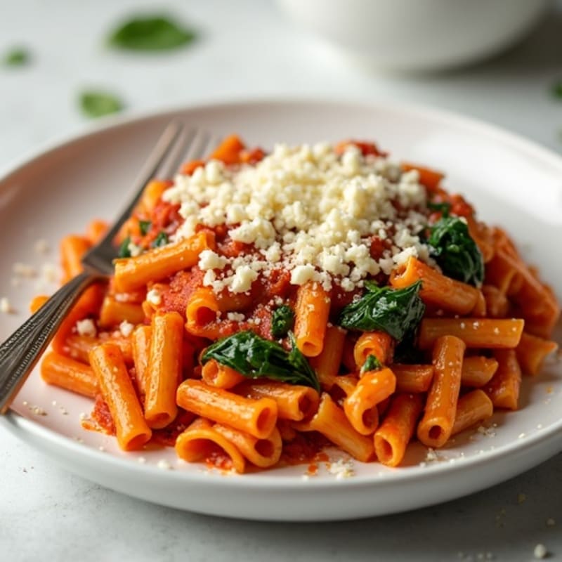 Protein-Packed Turkey and Spinach Baked Ziti