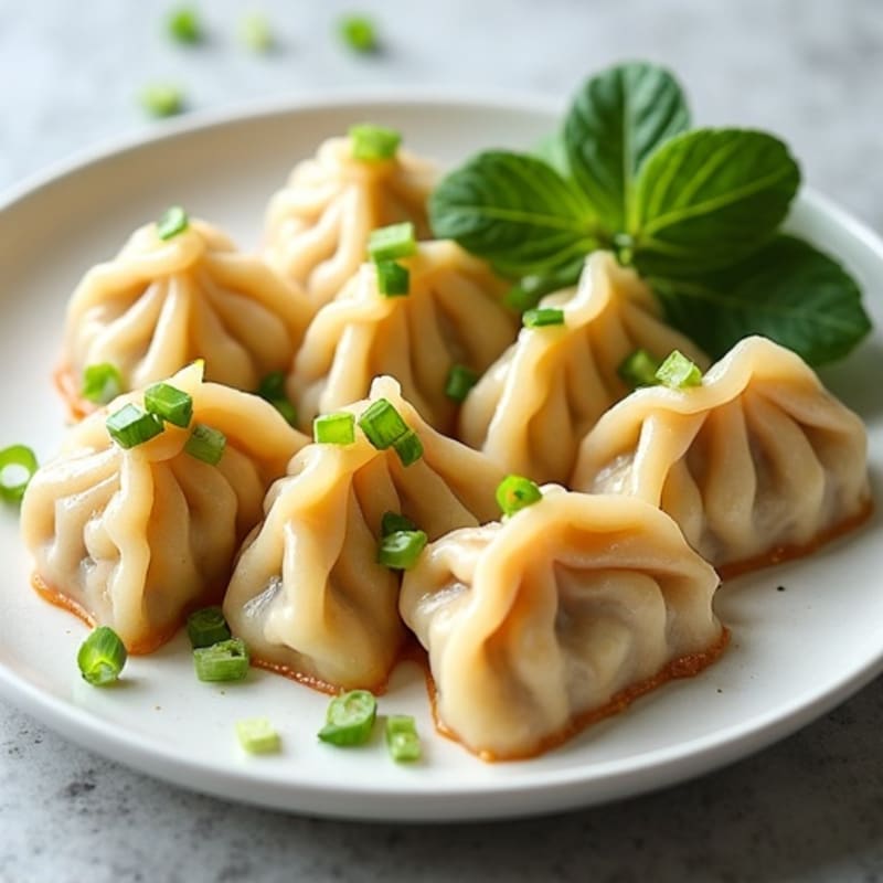 Lightened-Up Chicken and Cauliflower Dumplings