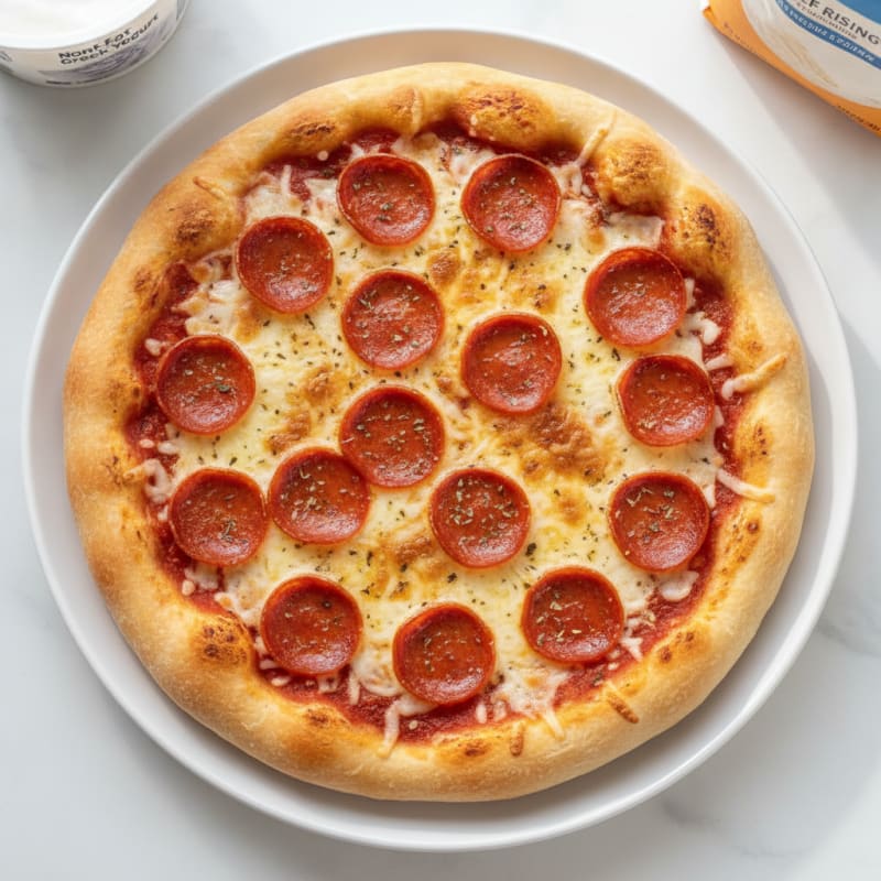 Stuffed Crust Pepperoni Pizza