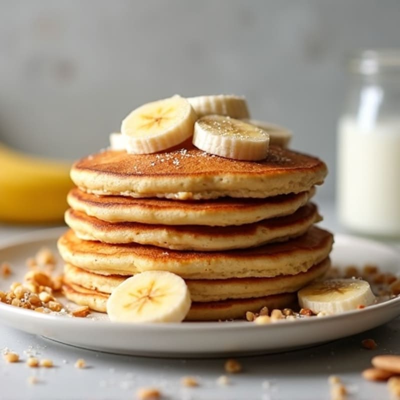 Protein-Packed Almond Flour Banana Pancakes