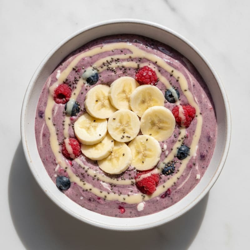 Berry Banana Protein Power Smoothie