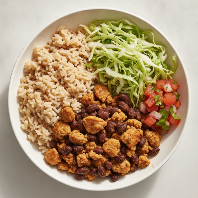 Turkey and Black Bean Meal Prep Bowl