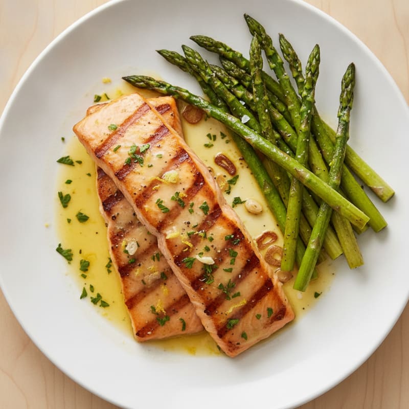 Lemon Herb Grilled Salmon