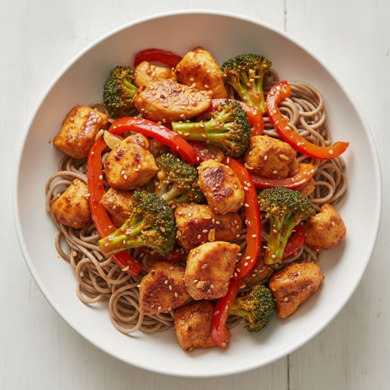 Spicy Gochujang Chicken Stir-Fry