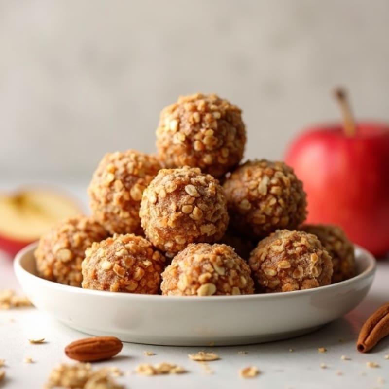 Crunchy Apple-Almond Energy Bites