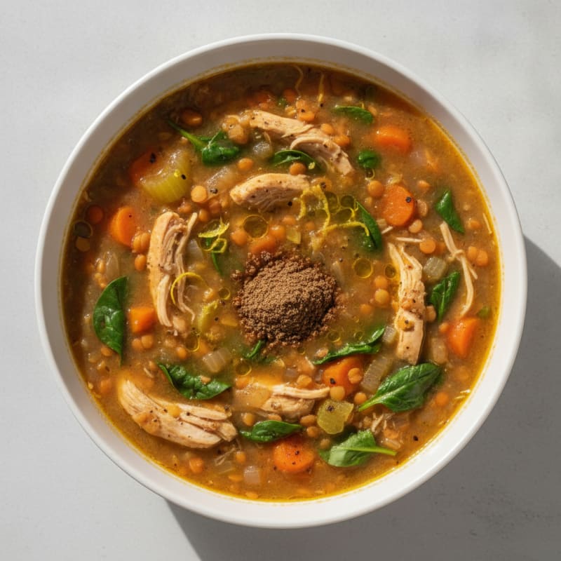 Hearty Lentil and Vegetable Soup