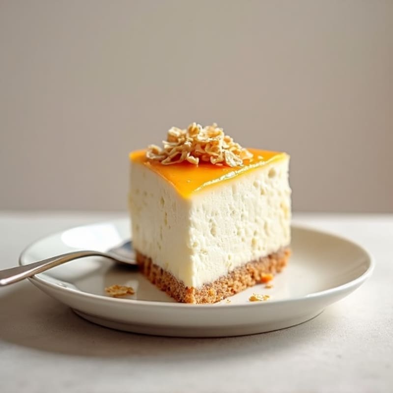 Creamy Greek Yogurt Protein Cheesecake